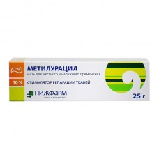 Метилурацил 10%-25г мазь