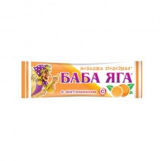 Баба Яга конфеты жеват с вит С вкус апельсина 11г