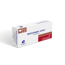Моксонидин 0,4 мг №14 таблетки п/пл/об
