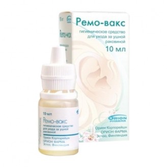 Ремо-вакс средство для ухода за ушной раковиной 10мл
