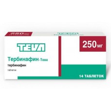 Тербинафин-Тева 0,25 №14 таб