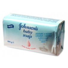 Джонсон Бэби Мыло натуральное молоко 100г