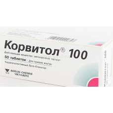 Корвитол таб. 100 мг №50