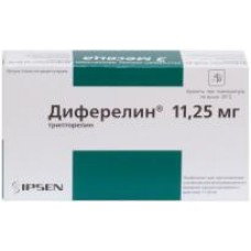 Диферелин 11,25 мг №1 фл + р-ль