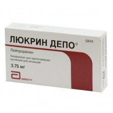 Люкрин Депо 3,75 мг №1 лиоф./д сусп.фл + р-ль