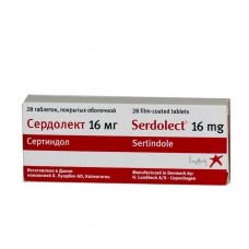Сердолект 16 мг таб. п/о №28