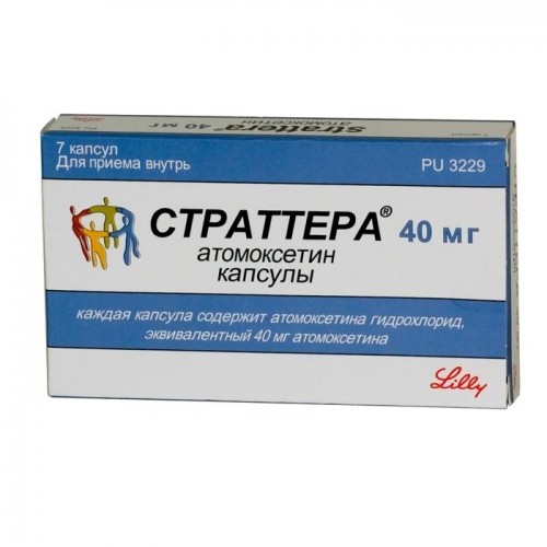 Страттера 40мг №7 капс.  в аптеке Мытищи | Низкие цены, Лекарства .