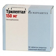 Трилептал 150 мг №50 таб п/пл/о