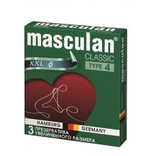Презервативы Маскулан  4 classic №3  (увелич размера)